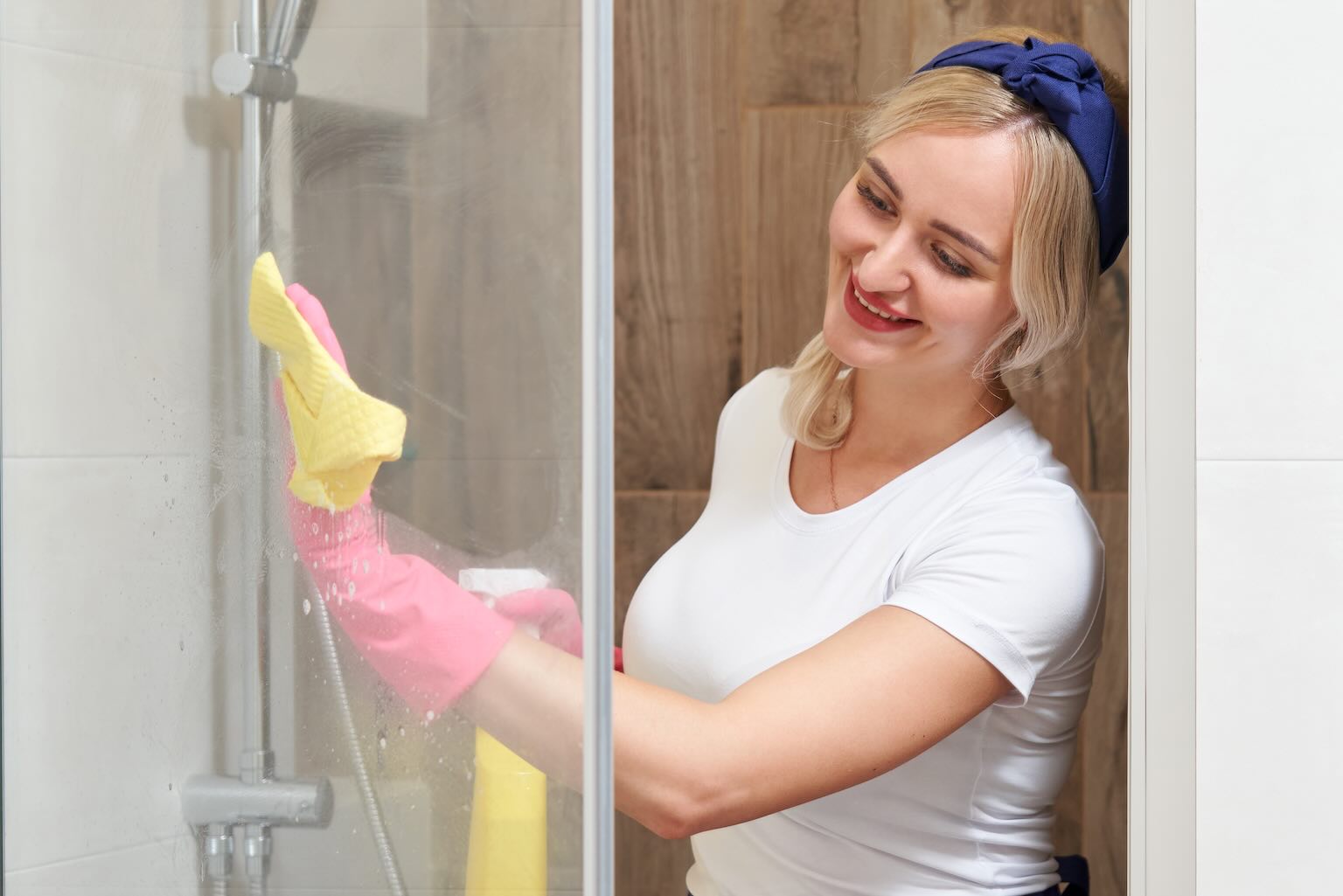 Clean Glass Shower