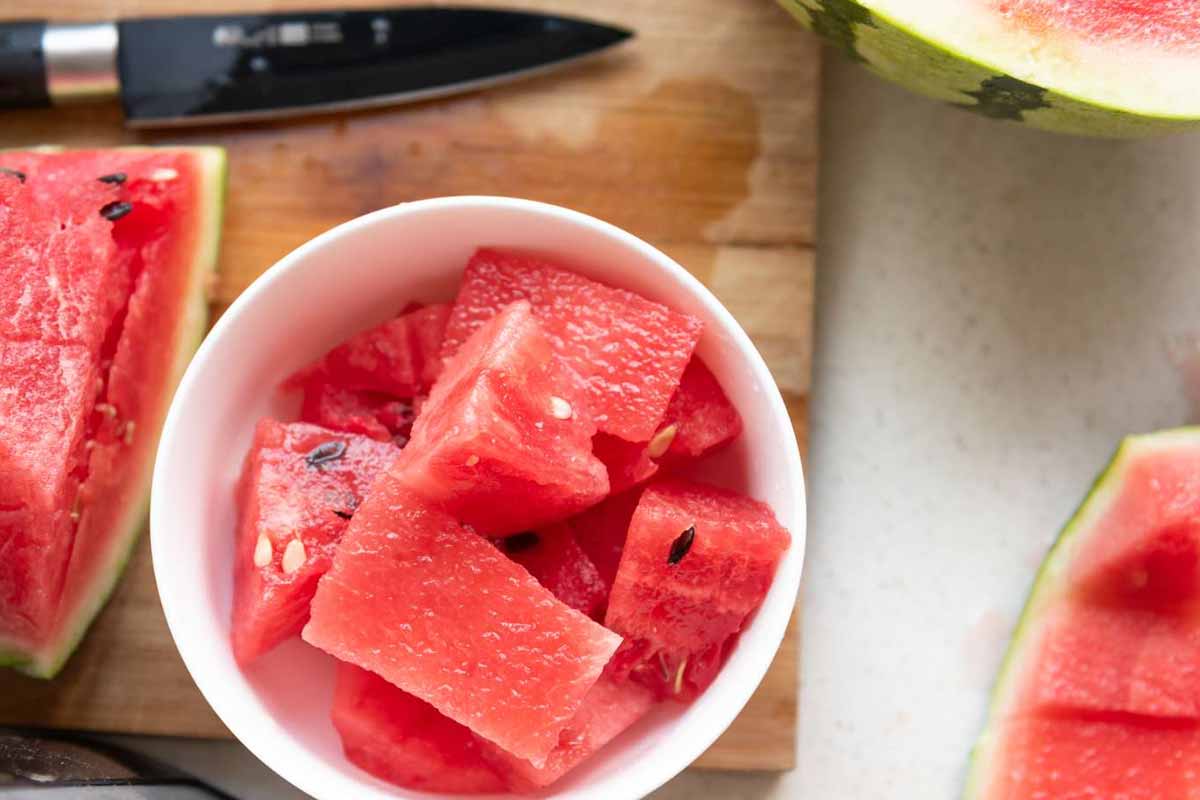 How to store cut watermelon so it stays juicy