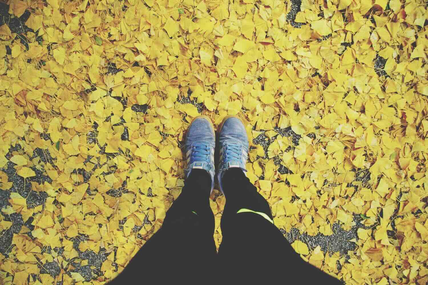 Walking While Looking Down
