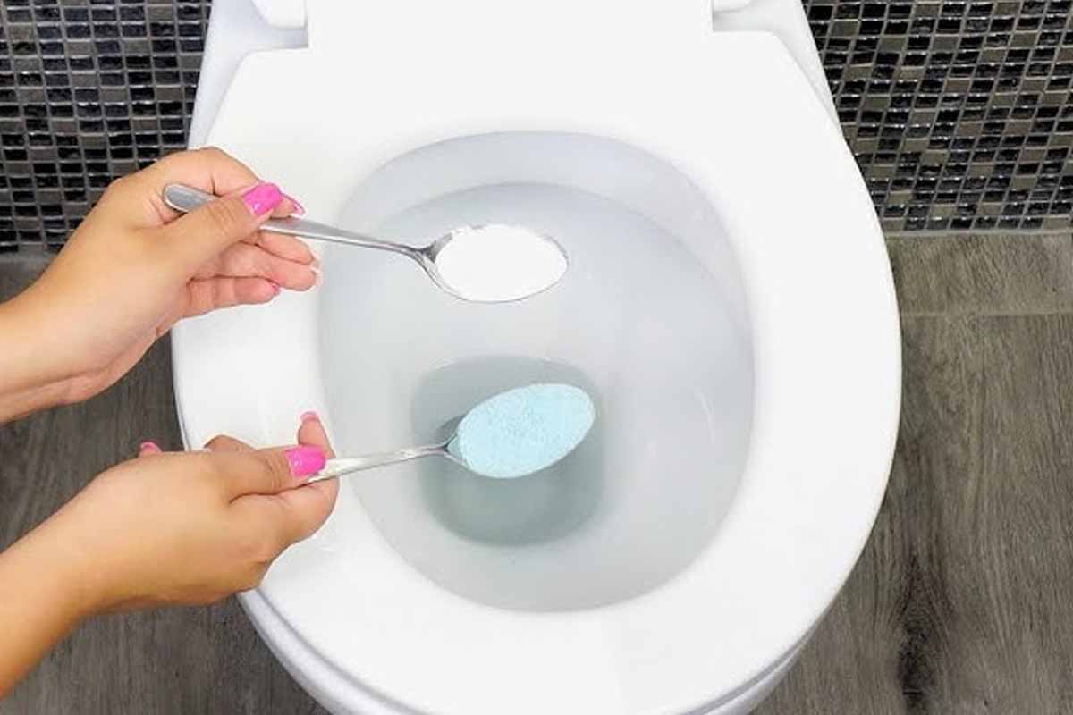 salt in the toilet