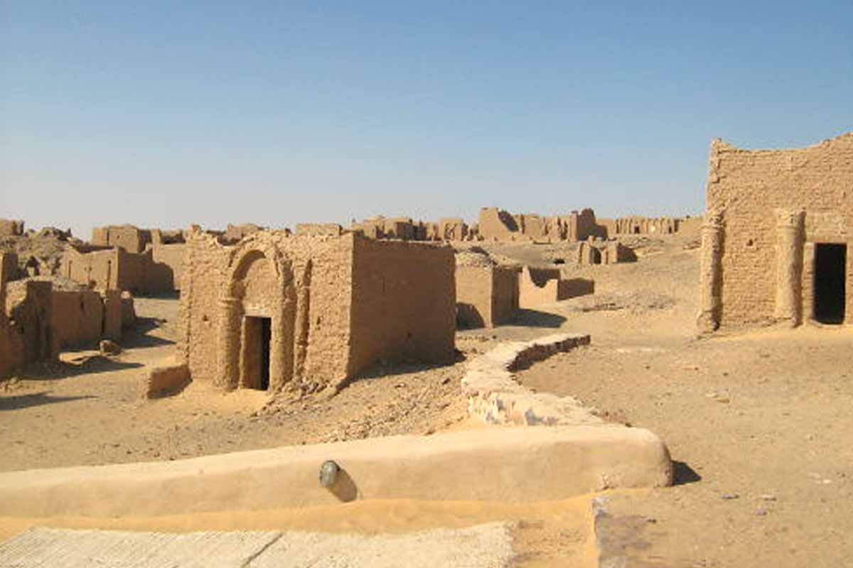 unearthed churches in Egypt